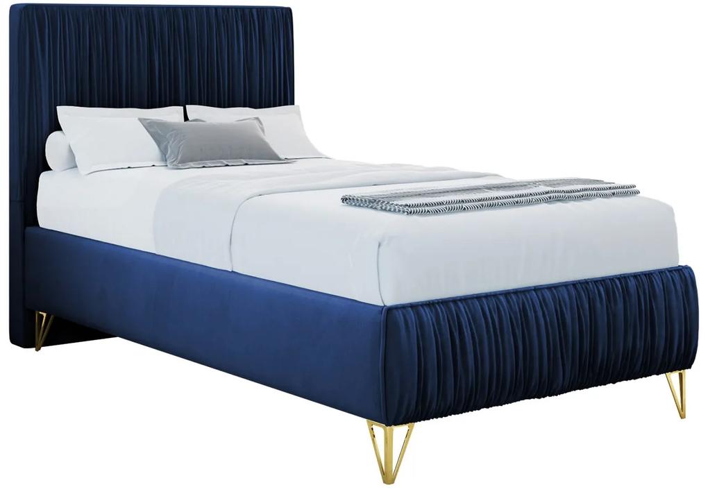 162697229 Επενδυμένο κρεβάτι Mars mini-Mple-80 x 200 Μέταλλο,Μοριοσανίδα,MDF , 1 Τεμάχιο
