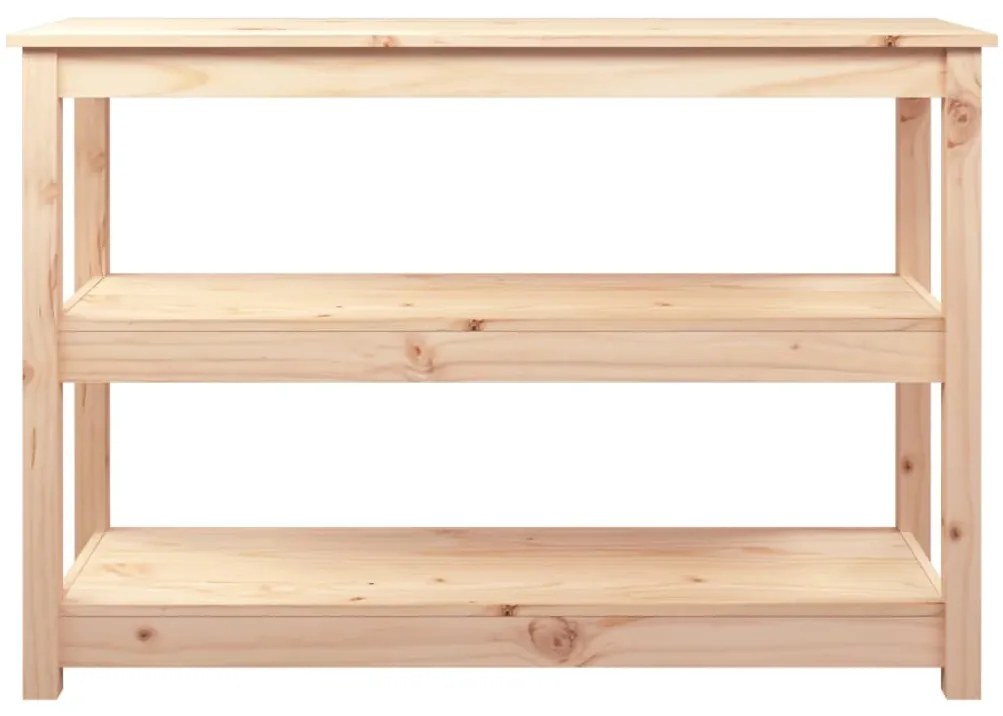 vidaXL Τραπέζι Κονσόλα 110 x 40 x 74 εκ. από Μασίφ Ξύλο Πεύκου