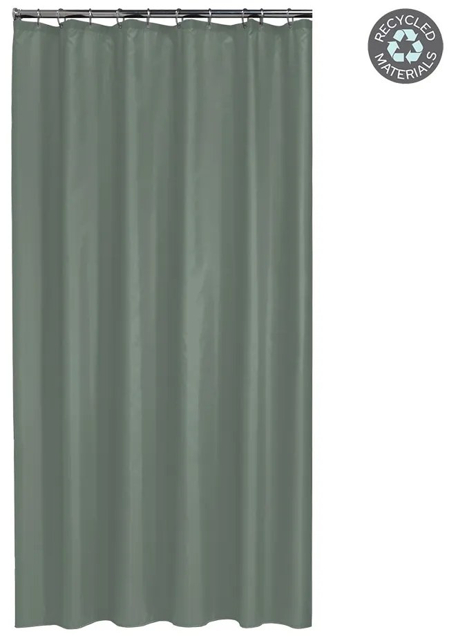 Cosima 180x200 green κουρτίνα μπάνιου πλαστική Sealskin