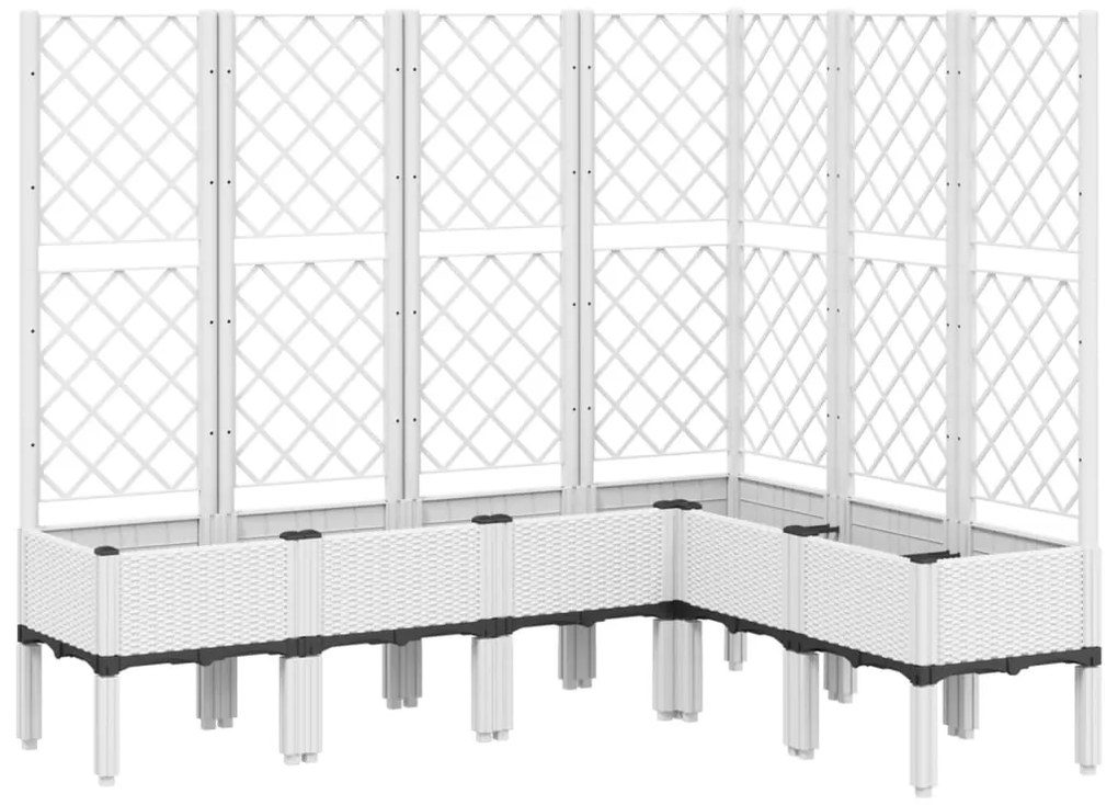 ΖΑΡΝΤΙΝΙΕΡΑ ΚΗΠΟΥ ΜΕ ΚΑΦΑΣΩΤΟ ΛΕΥΚΗ 160X160X142 ΕΚ. ΠΟΛΥΠΡΟΠ. 367939