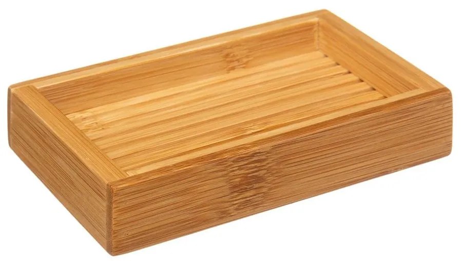 5Five Σαπουνοθήκη Μπαμπού 12.3x8x2.5cm Φυσικό 174535