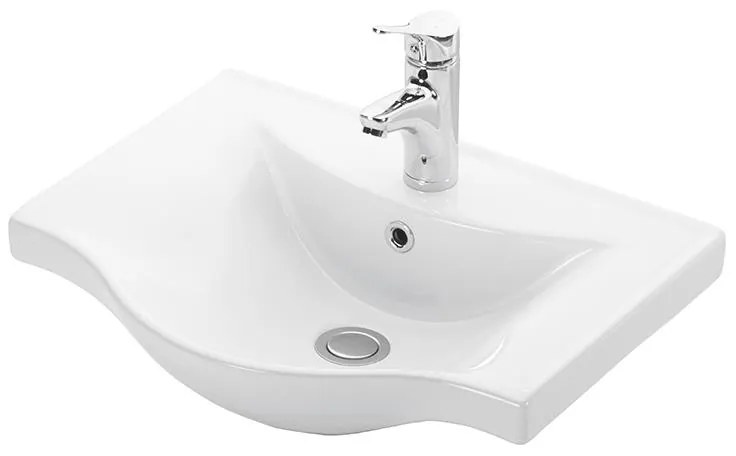 Πάγκος μπάνιου με Νιπτήρα SIENA 55 Sonoma Dark 55x46x85 εκ.