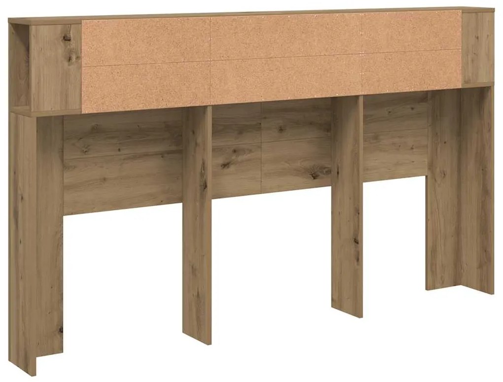 vidaXL Κεφαλάρι Με Αποθηκευτικό Χώρο 180x18,5x102,5 εκ. Επεξ. Ξύλο
