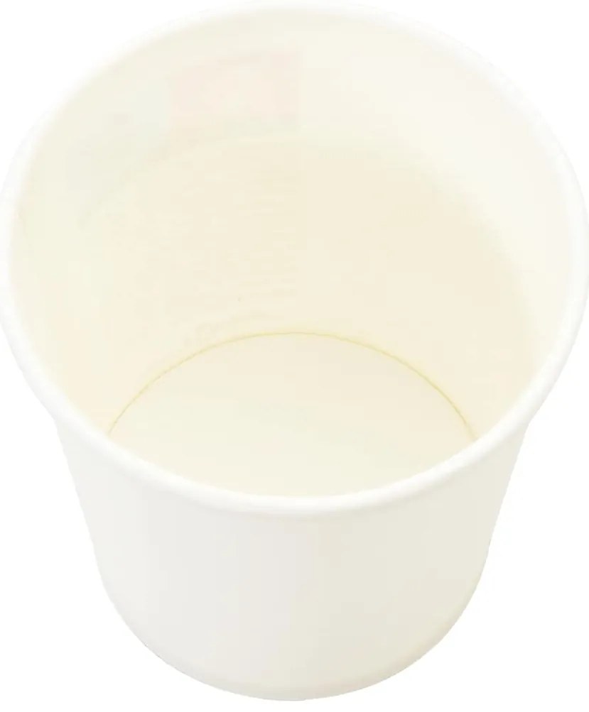 Χάρτινα κύπελλα καφέ 1000 τεμάχια 4oz 100ml Λευκό - Λευκό