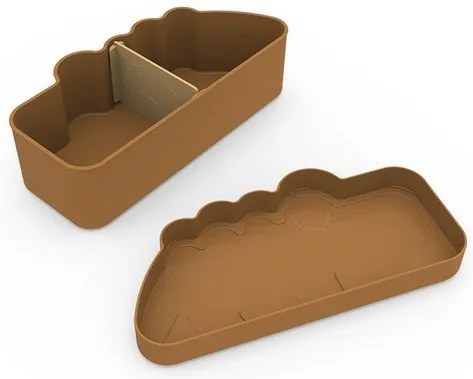 Παιδικό Δοχείο Φαγητού Done By Deer Croco Mustard