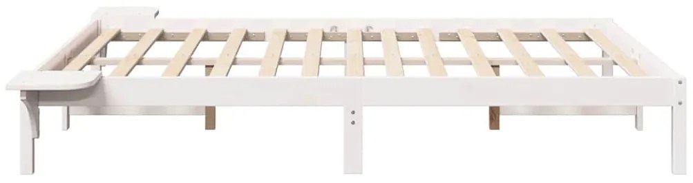 vidaXL Σκελετός Κρεβατιού Λευκό 120 x 200 cm Λευκό