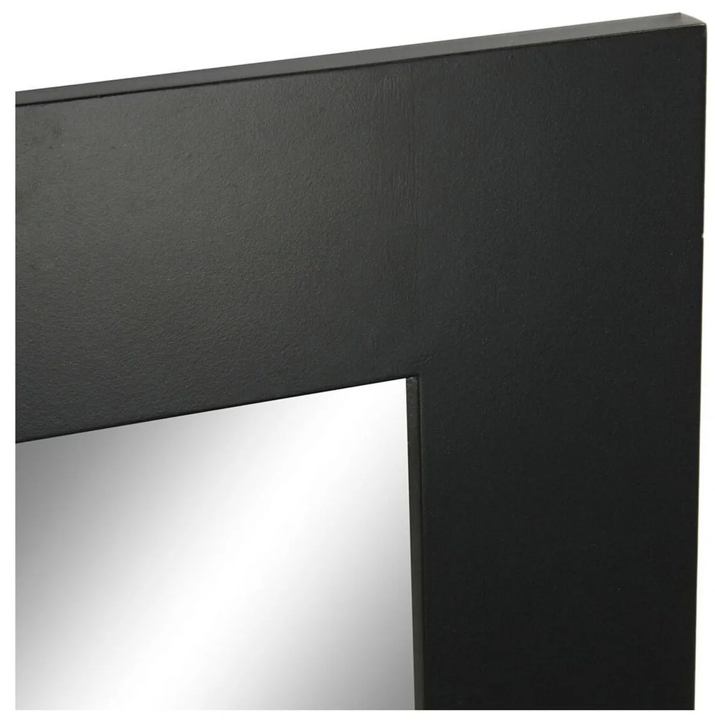 Τοίχο καθρέφτη DKD Home Decor Μαύρο Ανατολικó 60 x 2,5 x 86 cm