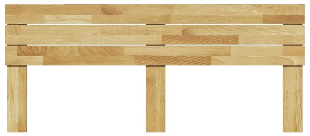vidaXL κεφαλάρι 200 cm μασίφ ξύλο δρυς