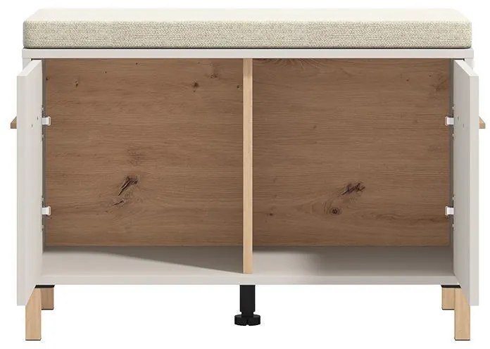 Έπιπλο Χολ Belfort KOM Cashmere - Μπέζ 80x40x57 εκ. 80x40x57 εκ.