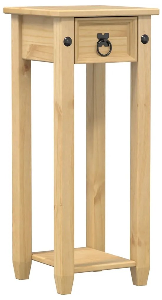 vidaXL Βάση Φυτών Corona 30 x 30 x 73 εκ. από Μασίφ Ξύλο Πεύκου