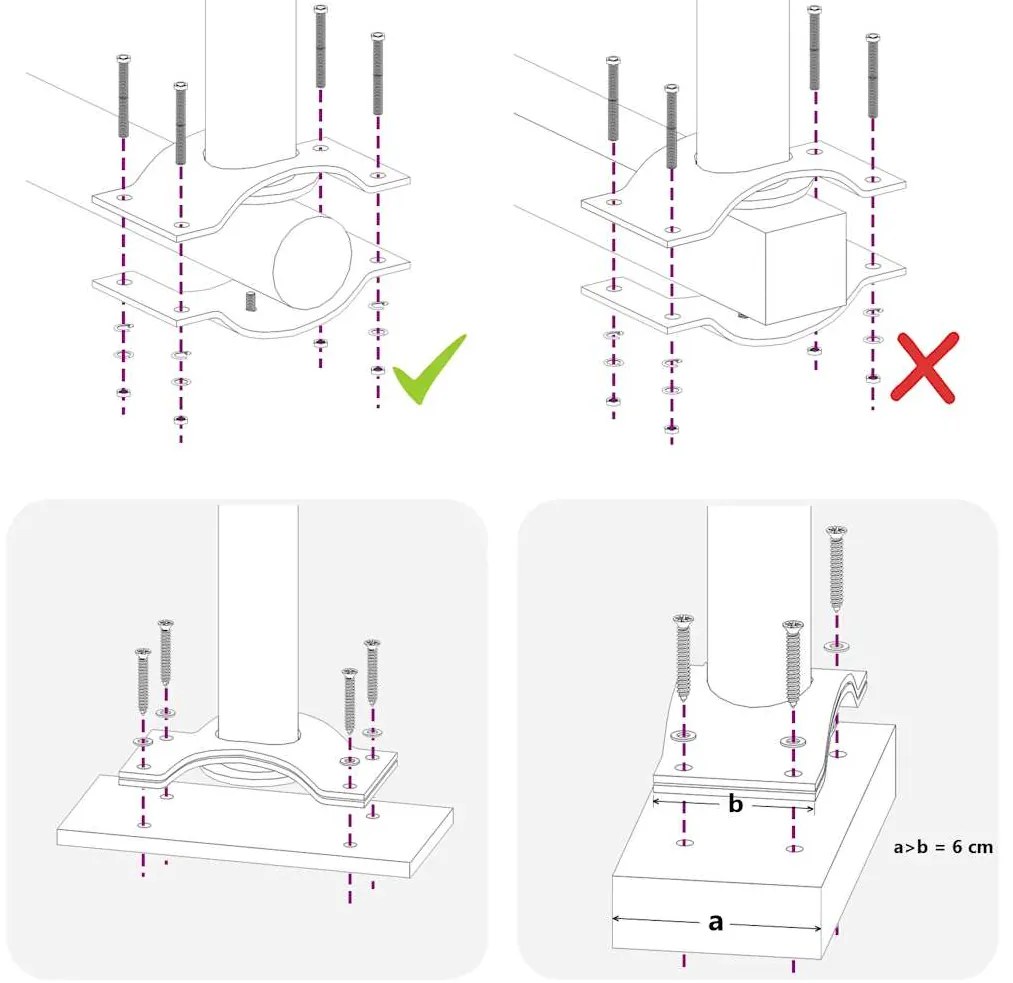 vidaXL Σκίαστρο Πλαϊνό Συρόμενο Βεράντας Καφέ 80 x 300 εκ.