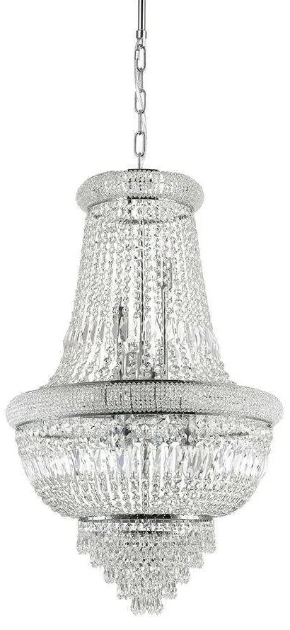 Φωτιστικό Οροφής Dubai 215969 52x98/190cm 10xE14 40W Chrome Ideal Lux