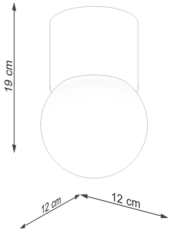 Sollux Φωτιστικό οροφής Boomo 1,1xG9/8w, Φυσικό ξύλο