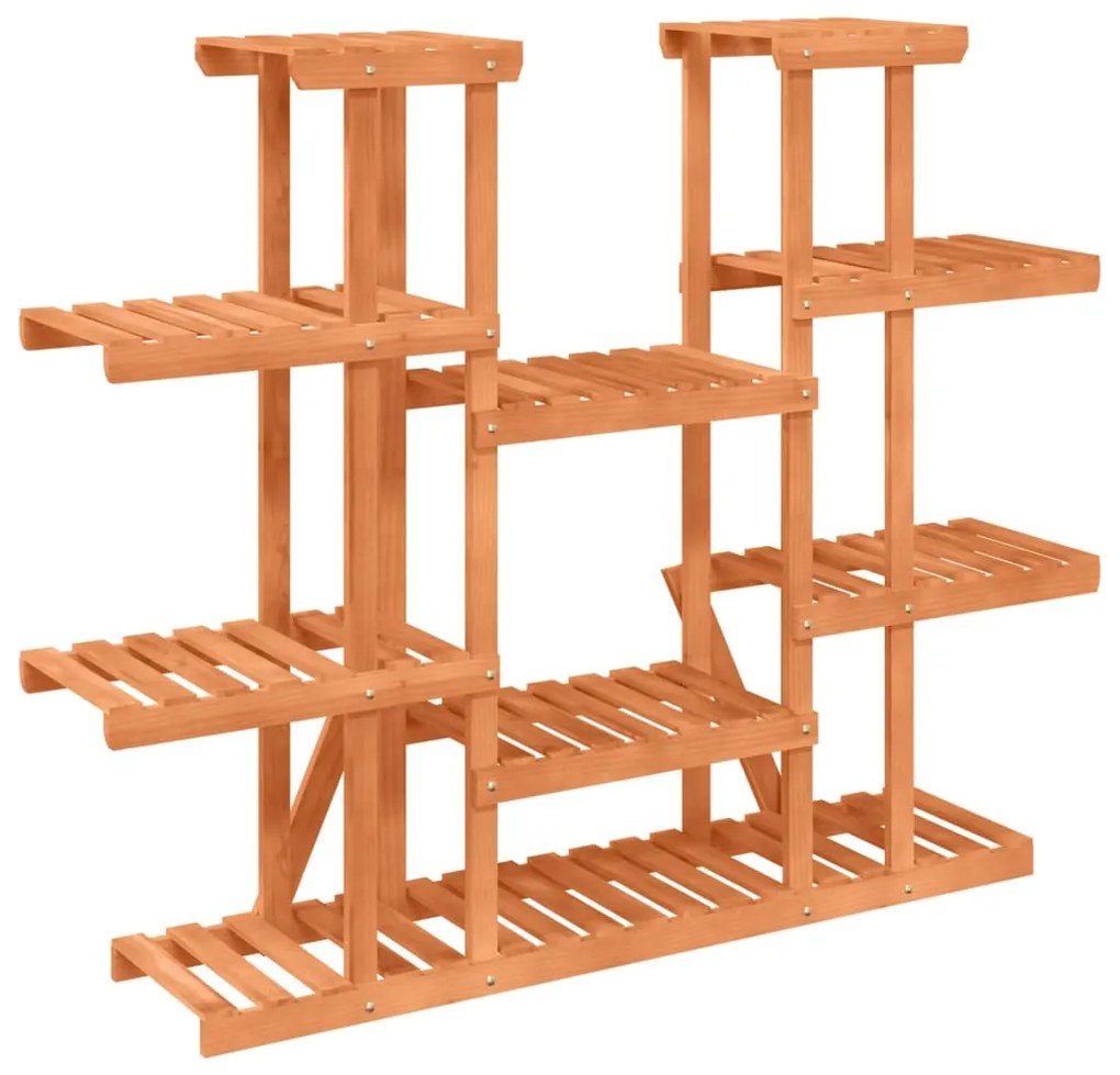 vidaXL Βάση Λουλουδιών 110x25x110,5 εκ. από Μασίφ Ξύλο Ελάτης