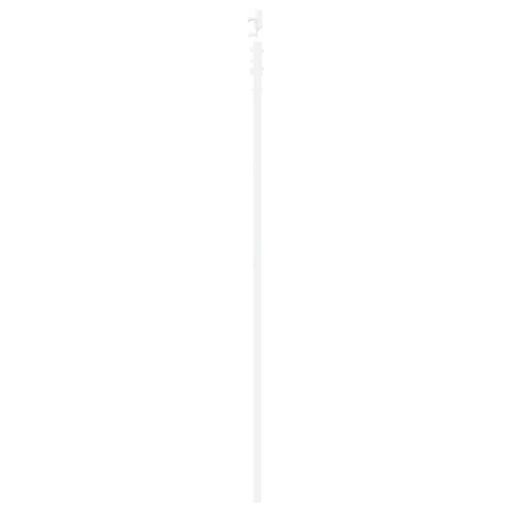 vidaXL Συρόμενη Πόρτα ORKDAL Λευκό 86 x 211 cm Μασίφ ξύλο πεύκου