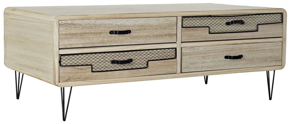Τηλεόραση DKD Home Decor Μέταλλο Ξυλο παουλόβνια (115 x 61 x 43 cm)