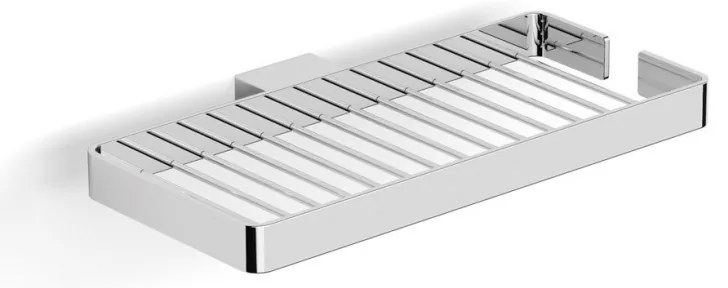 Langberger Series 123 21280-60B Chrome Σαπουνοθήκη-σπογγοθήκη σχαρωτή 25x14x3 εκ.