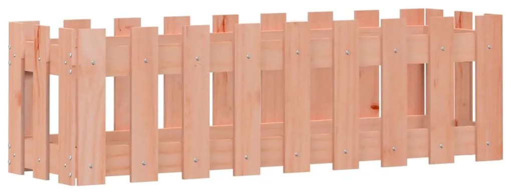 vidaXL Ζαρντινιέρα Υπερυψωμένη Φράχτης 100x30x30 εκ Μασίφ Ψευδοτσούγκα