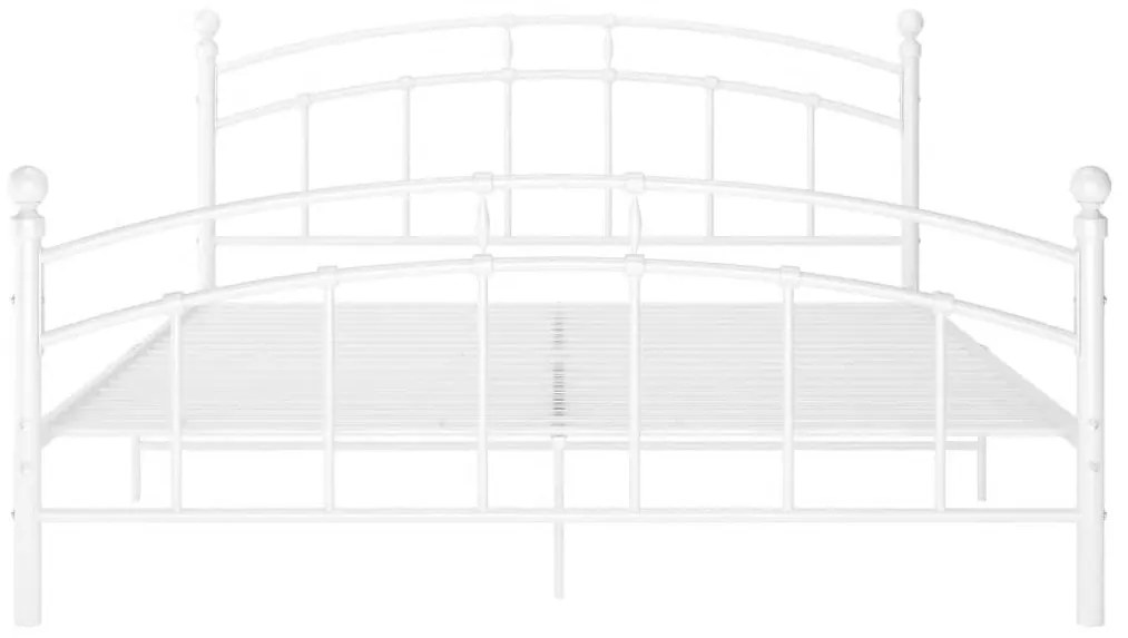 vidaXL Πλαίσιο Κρεβατιού Λευκό 180 x 200 εκ. Μεταλλικό