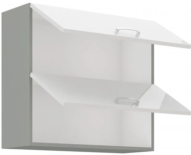 Επίτοιχο ντουλάπι Ingrid 80 διπλό-Leuko