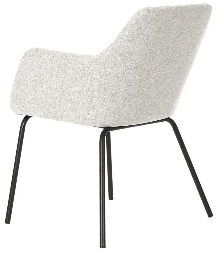 Καρέκλα DKD Home Decor Μπεζ πολυεστέρας Μέταλλο 59,5 x 60,5 x 78 cm