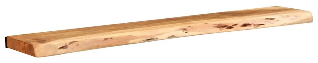 vidaXL Ράφια Τοίχου 2 τεμ. 100x20x3,5 εκ. από Μασίφ Ξύλο Ακακίας