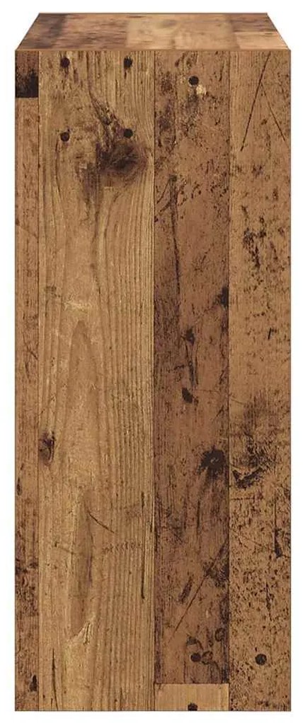vidaXL Βιβλιοθήκη Παλαιό ξύλο 60 x 30 x 72 εκ. Επεξεργασμένο ξύλο