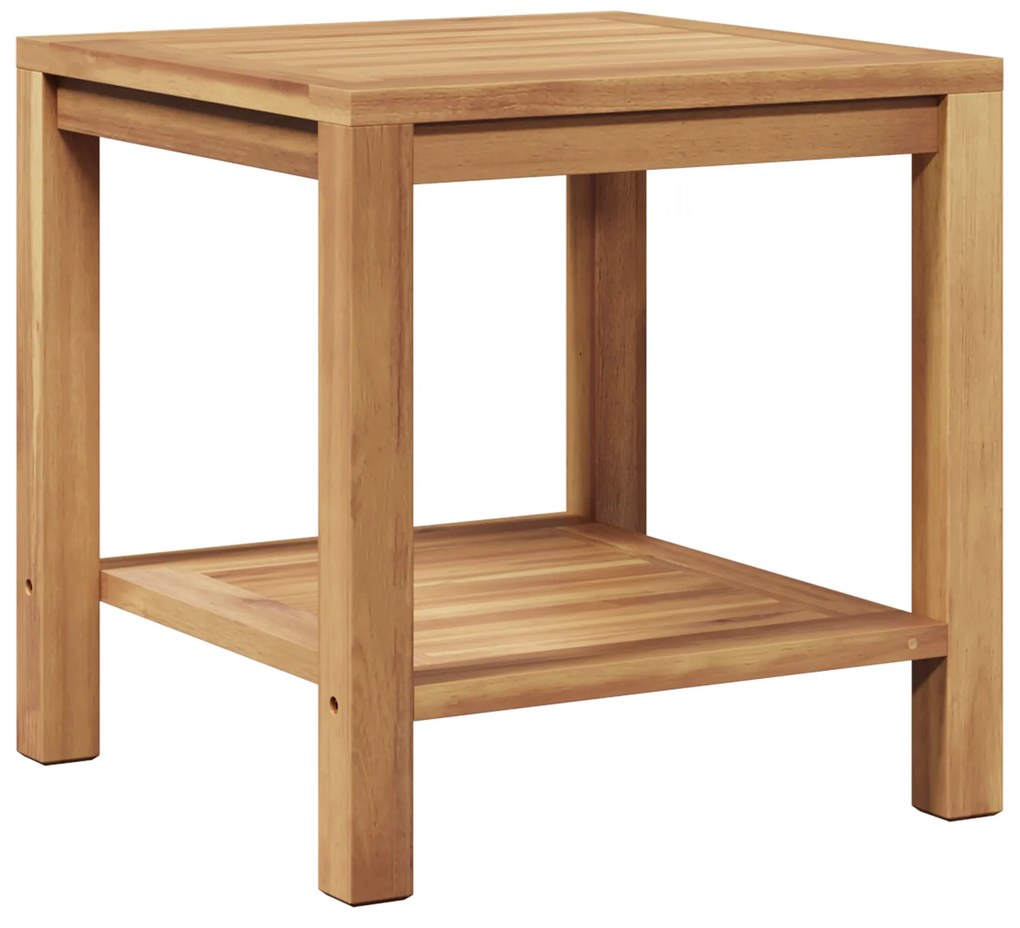 vidaXL Τραπεζάκι σαλονιού Καφέ 45 x 45 x 45 cm Μασίφ ξύλο teak