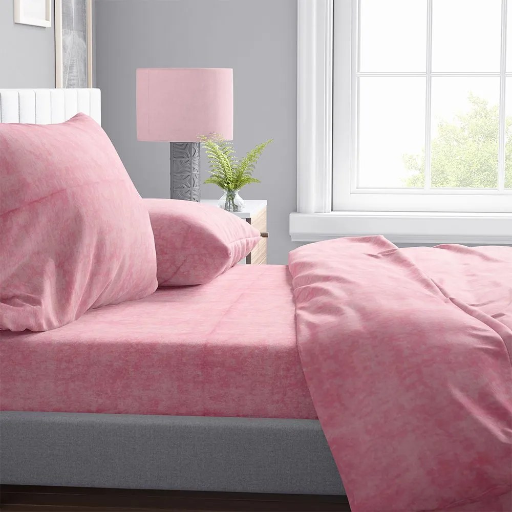 Πάπλωμα Shadow 17 Pink DimCol Υπέρδιπλo 220x240cm Βαμβάκι-Πολυέστερ