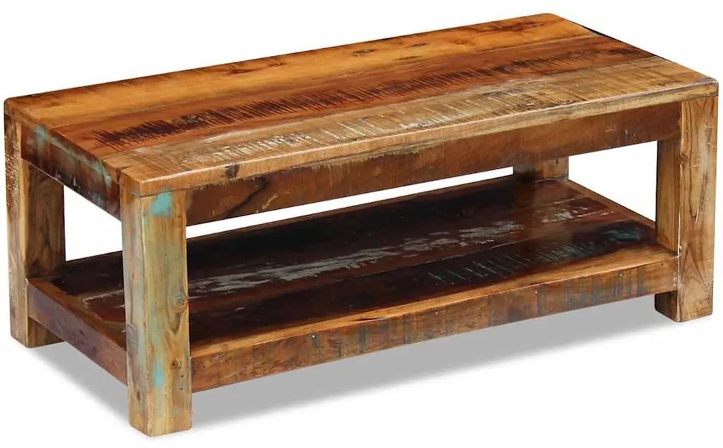 vidaXL Τραπεζάκι Σαλονιού 90 x 45 x 35 εκ. Ανακυκλωμένο Ξύλο