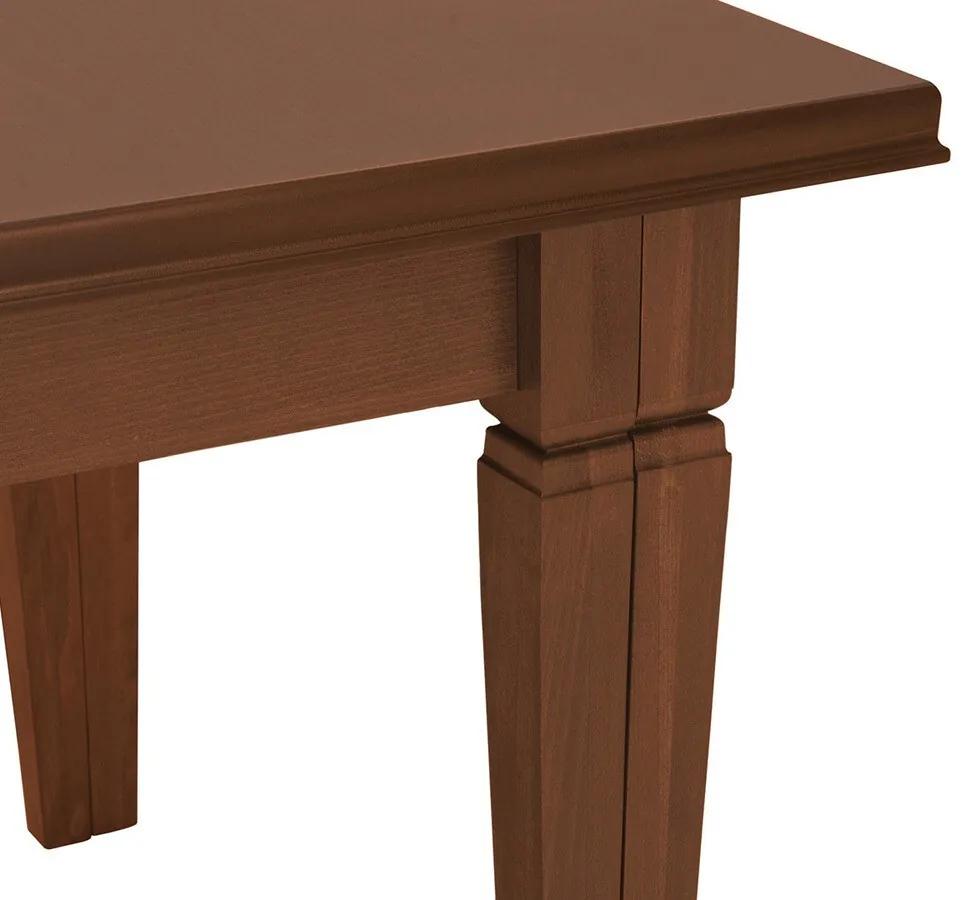 Τραπέζι Boston C122, Καστανό, 78x100x160cm, 103 kg, Επιμήκυνση, Ξύλο, Ξύλο: Οξιά | Epipla1.gr