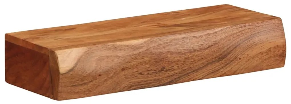 vidaXL Ράφια Τοίχου 2 τεμ. 40x17x8 εκ. από Μασίφ Ξύλο Ακακίας