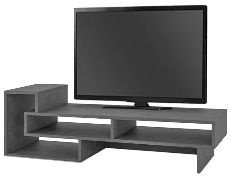 ΕΠΙΠΛΟ ΤΗΛΕΟΡΑΣΗΣ TETRA MEGAPAP ΧΡΩΜΑ ΓΚΡΙ ΡΕΤΡΟ 136,7X40X42ΕΚ.
