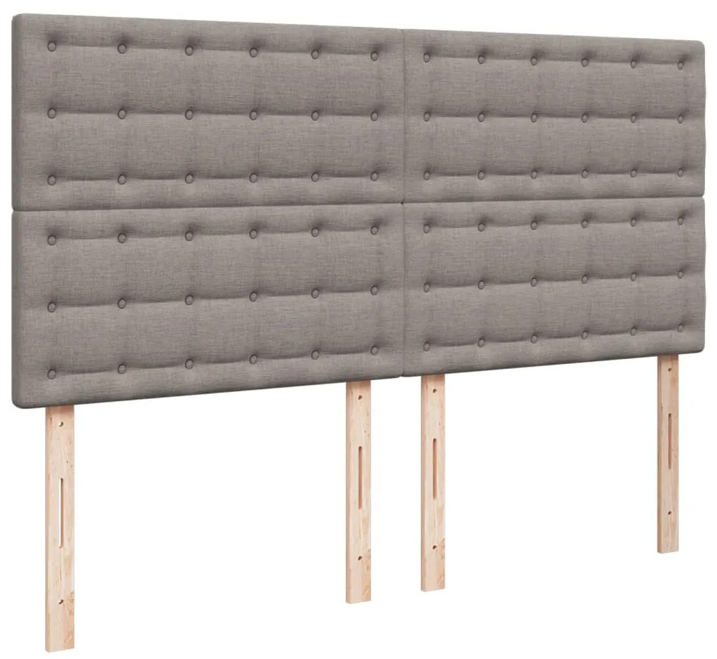 ΚΡΕΒΑΤΙ BOXSPRING ΜΕ ΣΤΡΩΜΑ TAUPE 180X200 ΕΚ. ΥΦΑΣΜΑΤΙΝΟ 3291377