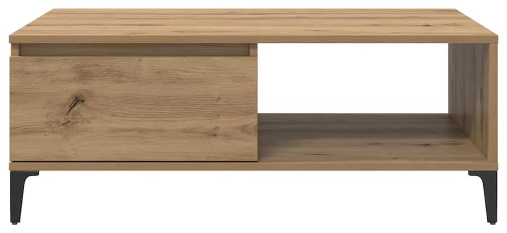 vidaXL Τραπεζάκι σαλονιού artisan δρυς 90 x 60 x 35 cm