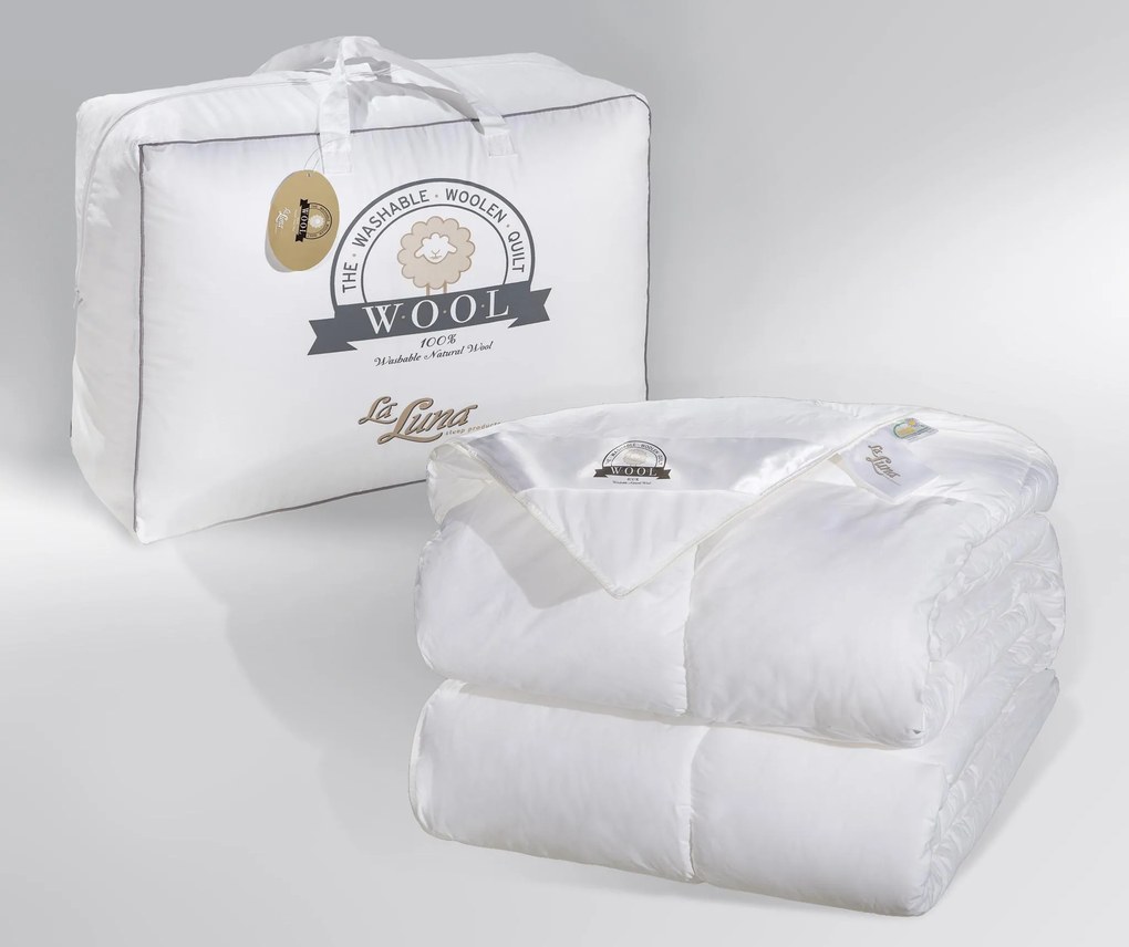 Πάπλωμα Μάλλινο King Size La Luna Wool Natural Duvet 240x260