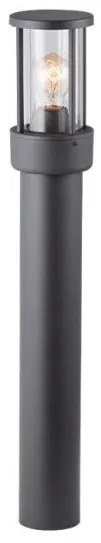Στήλος Aspen ανθρακί με σκιάδιο από γυαλί Viokef-4198600-Ανθρακί 4198600