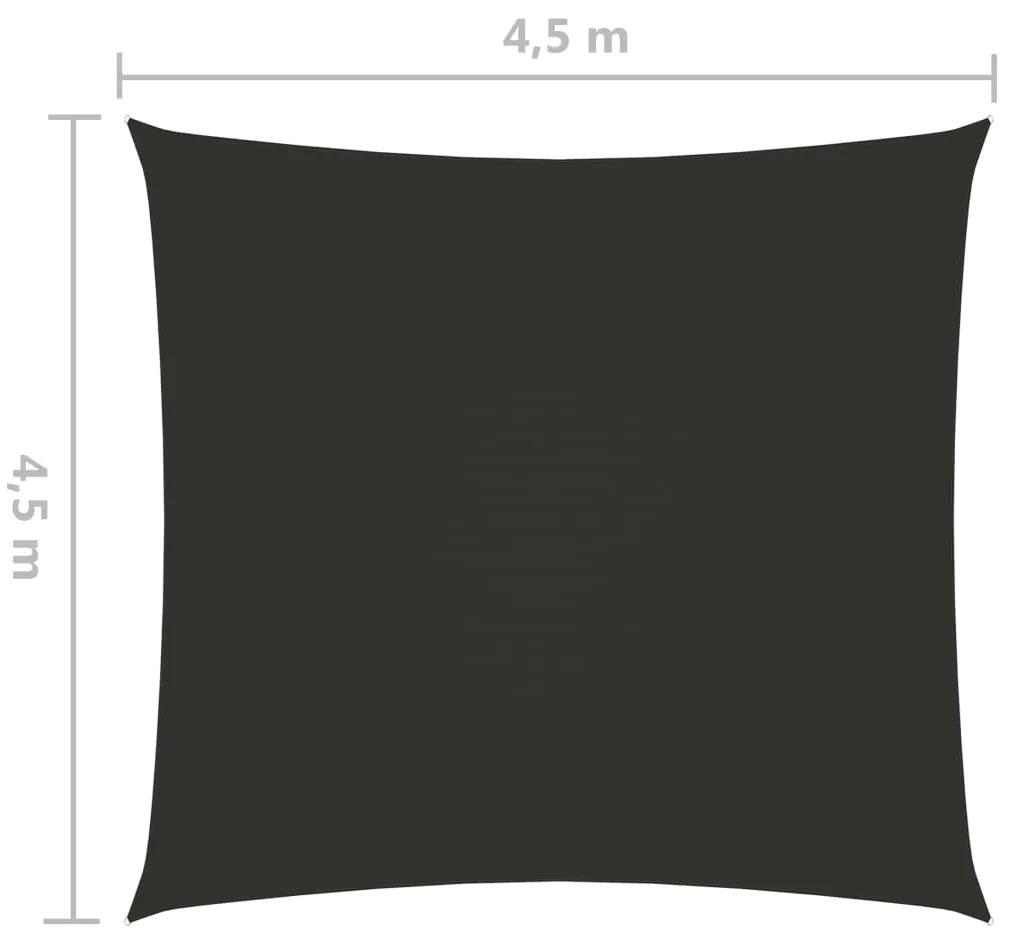 ΠΑΝΙ ΣΚΙΑΣΗΣ ΤΕΤΡΑΓΩΝΟ ΑΝΘΡΑΚΙ 4,5 X 4,5 Μ. ΑΠΟ ΎΦΑΣΜΑ OXFORD 135085