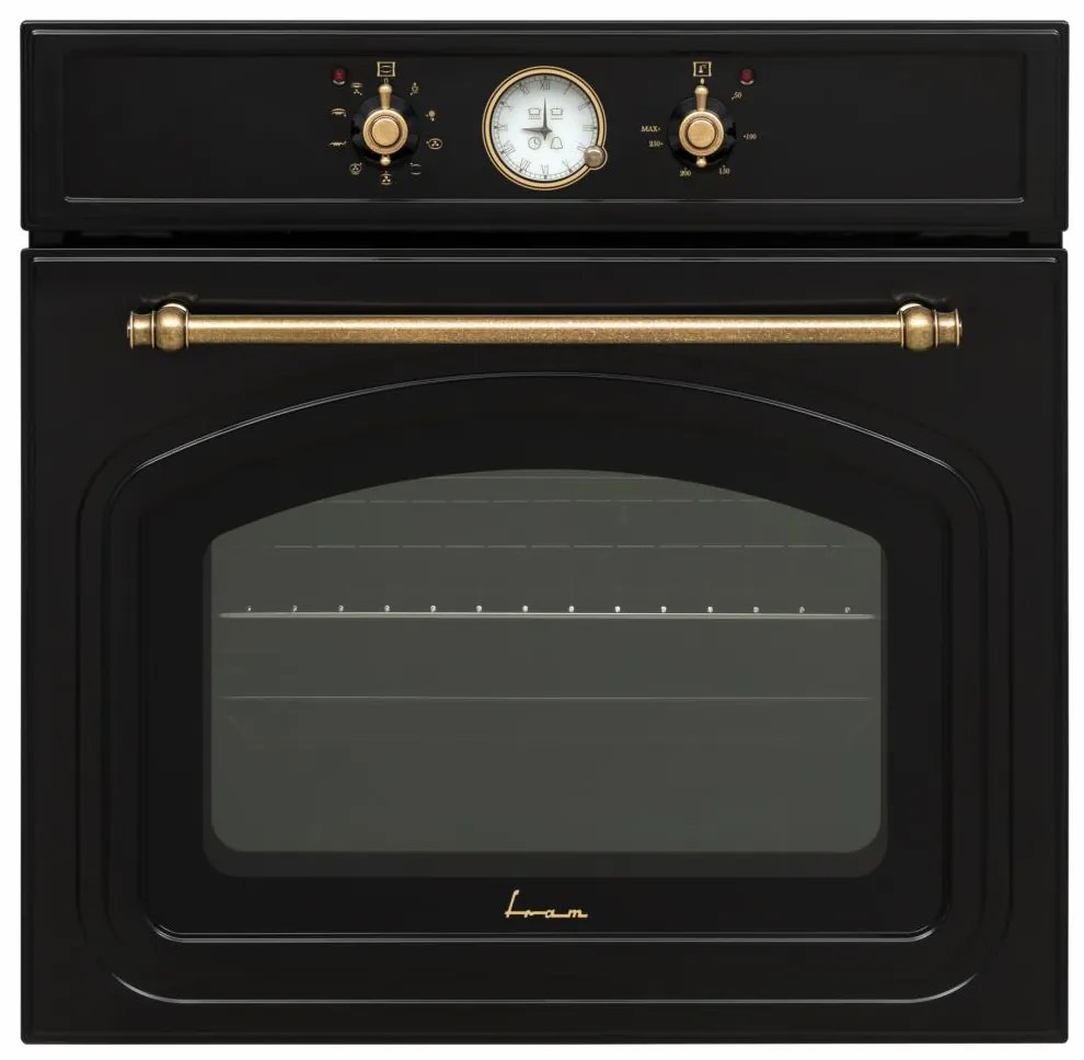 Fram FBO-V659GCA-RBK Φούρνος άνω Πάγκου 70lt χωρίς Εστίες Π59.5εκ.