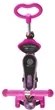 Παιδικό πατίνι Draxter Plus Scooter με κάθισμα και χειρολαβή γονέα Pink 10390140021 Lorelli
