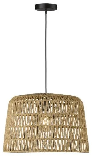 Κρεμαστό Φωτιστικό Οροφής Σχοινί Macra 860051 Fischer Honsel-860051-Μπεζ 860051