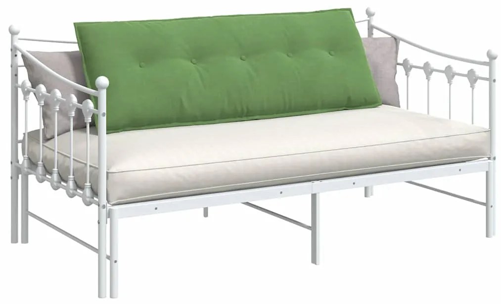 vidaXL Μαξιλάρι Πλάτης Ανοιχτό Πράσινο 140 x 50 cm