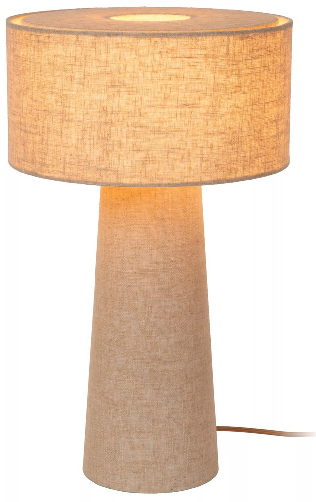 Φωτιστικό Επιτραπέζιο Lucide 03548-50-41 LEEROY Τοπέ (Taupe)