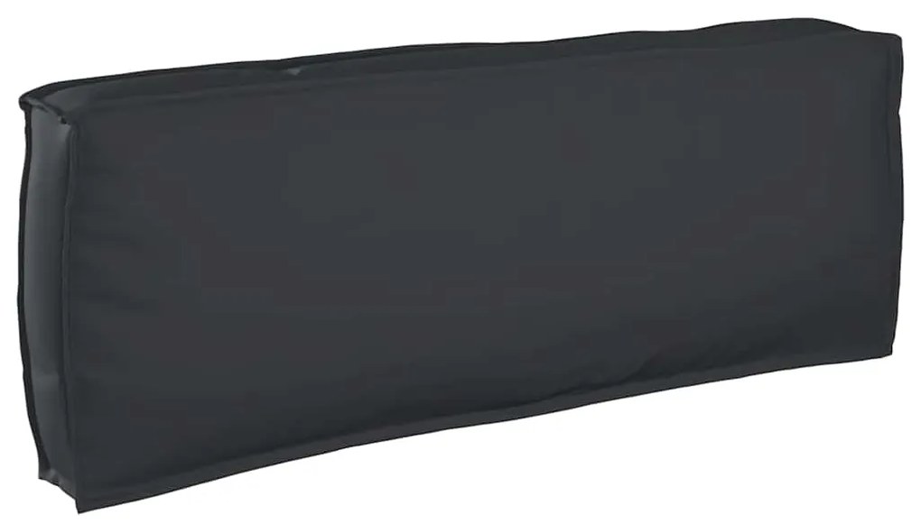 vidaXL Σετ Μαξιλαριών Πάγου 2 pcs Μαύρο 120 x 80 x 12 cm Ύφασμα Oxford