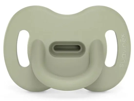 Suavinex Πιπίλα Φυσιολογική SX PRO Smoothie Όλο Σιλικόνη 6-18μ Green 1τμχ