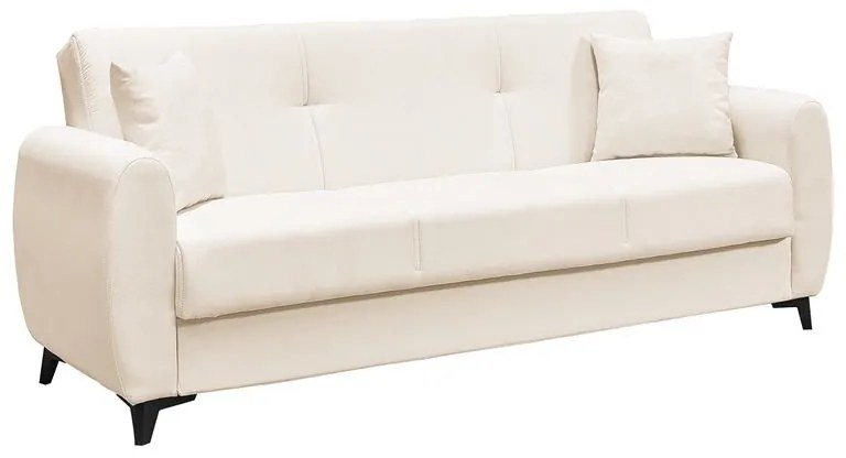 Καναπές DARIO Ύφασμα Εκρού Sofa:210x80x75 Bed:180x100cm