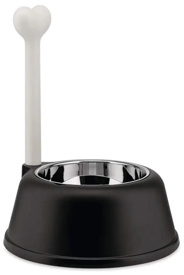 Δοχείο Φαγητού Σκύλου Lupita AMMI02 B 1500ml Φ32cmx37cm Black Alessi