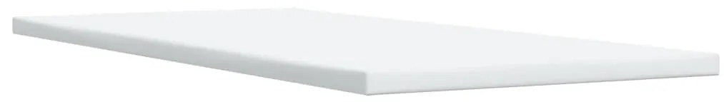 vidaXL Κρεβάτι Boxspring με Στρώμα Γκρι 80 x 200 εκ. Συνθετικό Δέρμα