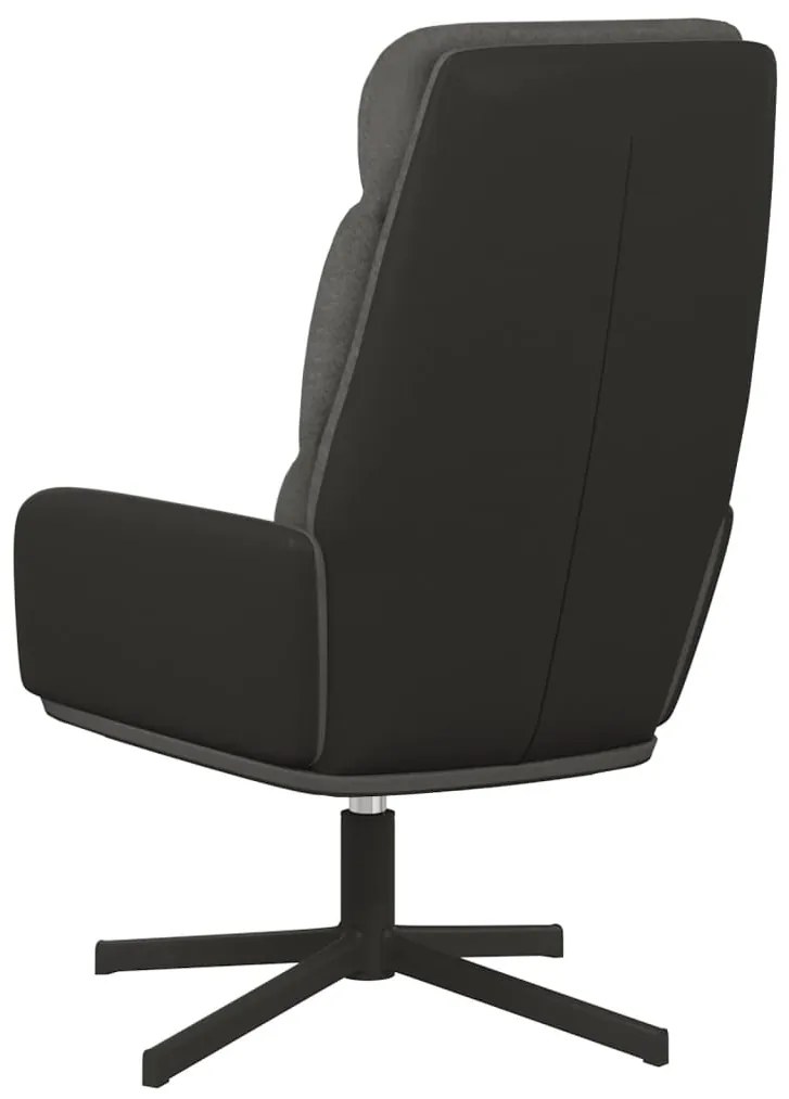 vidaXL Πολυθρόνα Relax Σκούρο Γκρι Υφασμάτινη