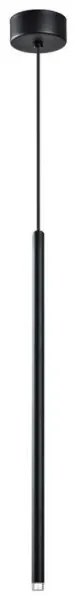 Κρεμαστό Φωτιστικό Οροφής LED 4W 3000K 150x8 Zenia Viokef-4291100-Μαύρο 4291100